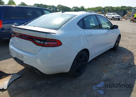 2016 Dodge Dart Sxt из США, поврежденный, VIN 1C3CDFBB6GD644628